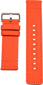 Load image into Gallery viewer, North Trail Orange Canvas Watch Strap
