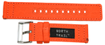 Load image into Gallery viewer, North Trail Orange Canvas Watch Strap
